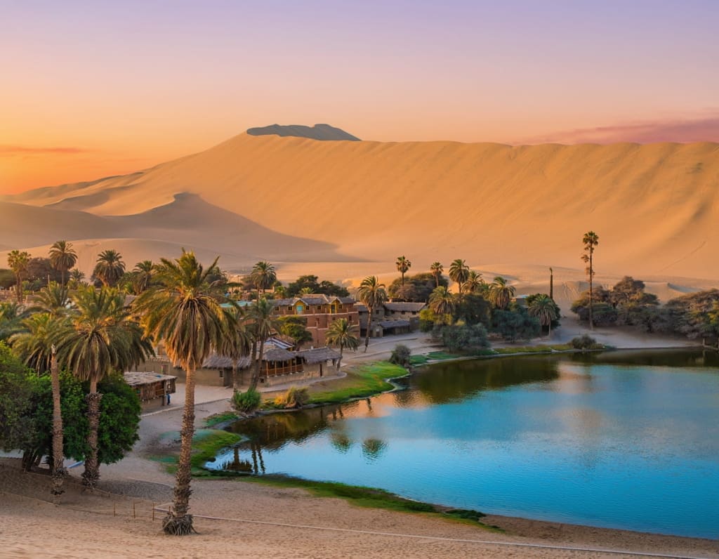 Huacachina Rejser til Peru - Rejser til Huacachina (Ica)