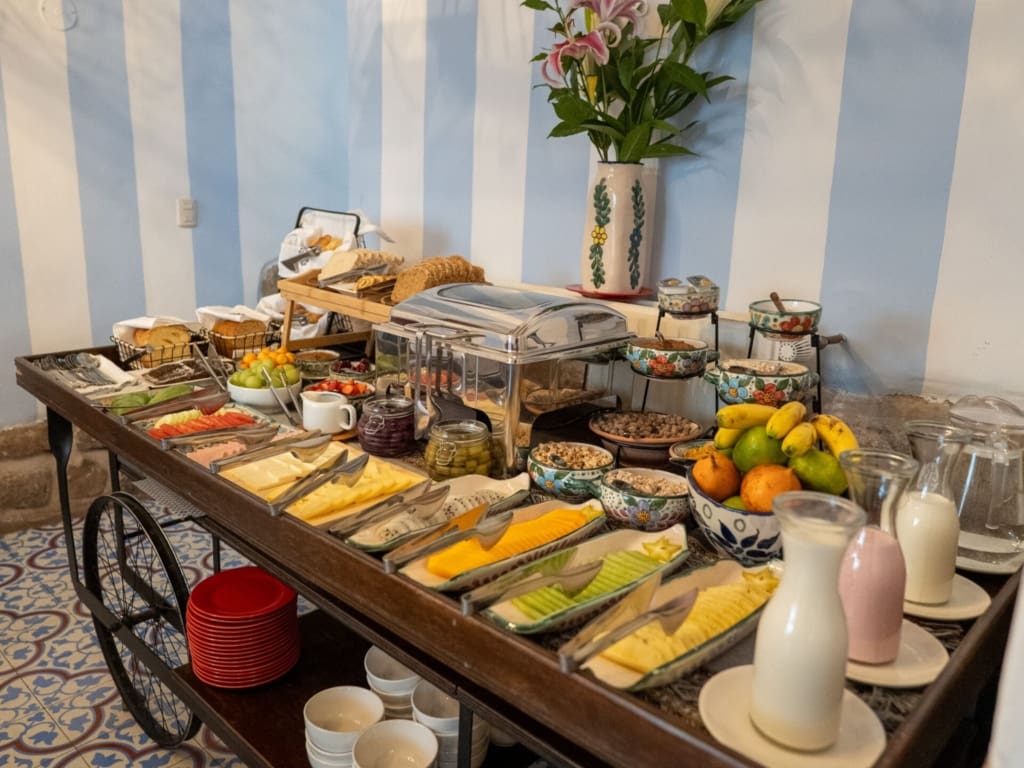Morgenbuffeten Rejser til Peru - Rejser til Cusco - Quinta San Blas by Ananay Hotels