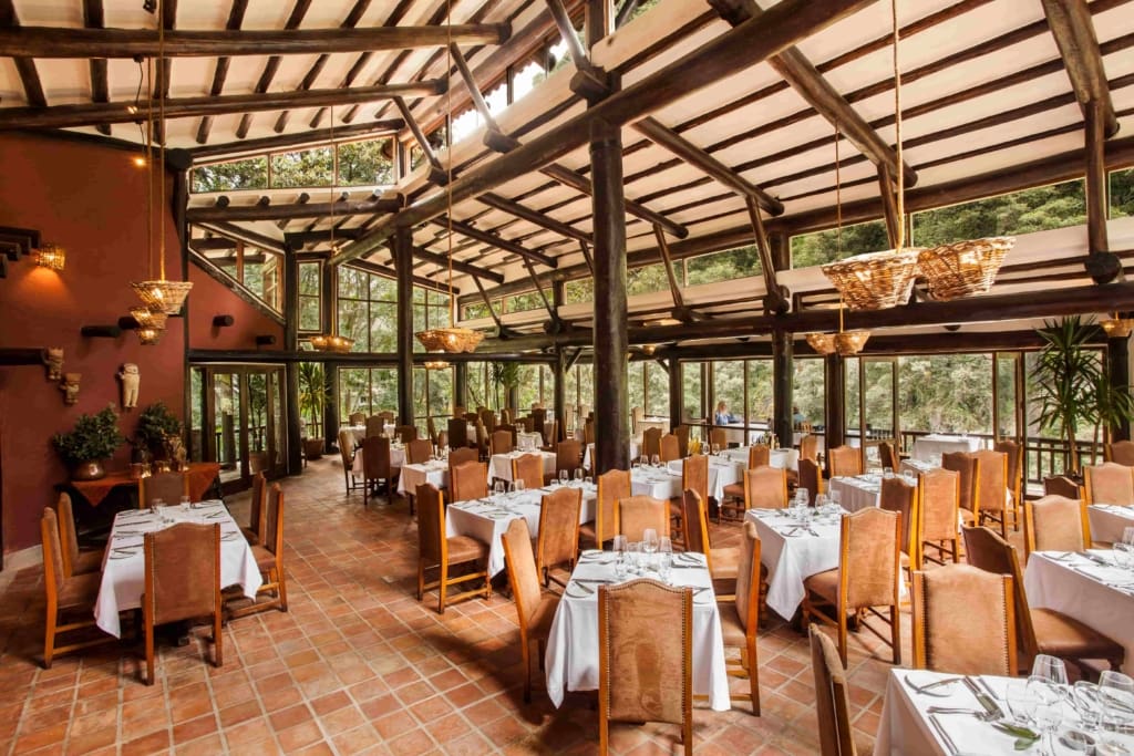Hotellets restaurant Rejser til Peru - Rejser til Aguas Calientes (Machu Picchu) - Inkaterra Machu Picchu Peublo Hotel