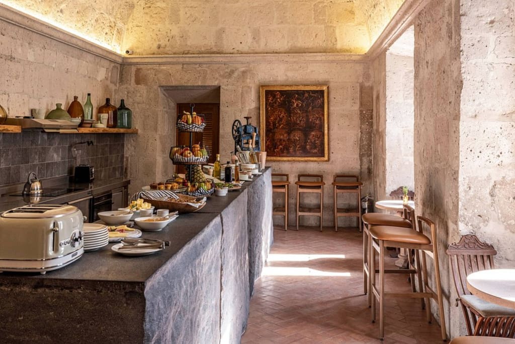 Restauranten Rejser til Peru - Palacio Guaqui by Ananay - Arequipa