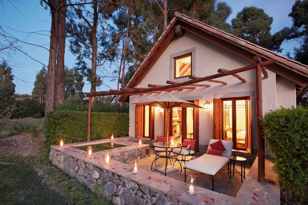 Værelse med terrasse og pool Rejser til Peru - Las Casitas Colca, a Belmond Hotel
