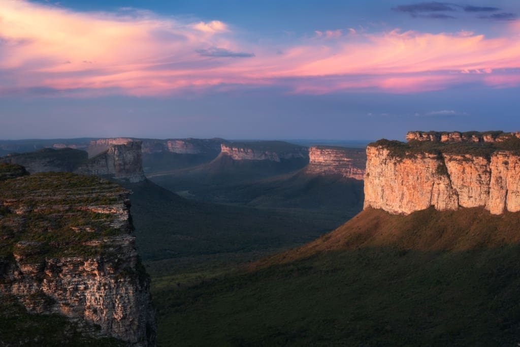 Udsigten fra Morro do Pai Inácio Rejser til Brasilien - Rejser til Lençóis (Chapada Diamantina) - Grottetur og panoramaudsigt