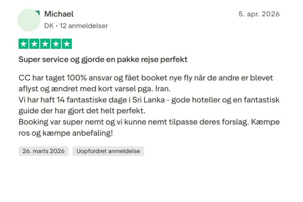 Tryghedspakke C&C Travel