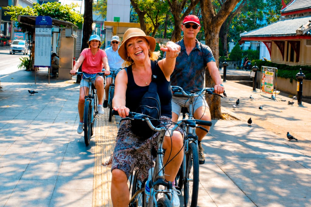 Rejser til Thailand - Cykeltur i Bangkok