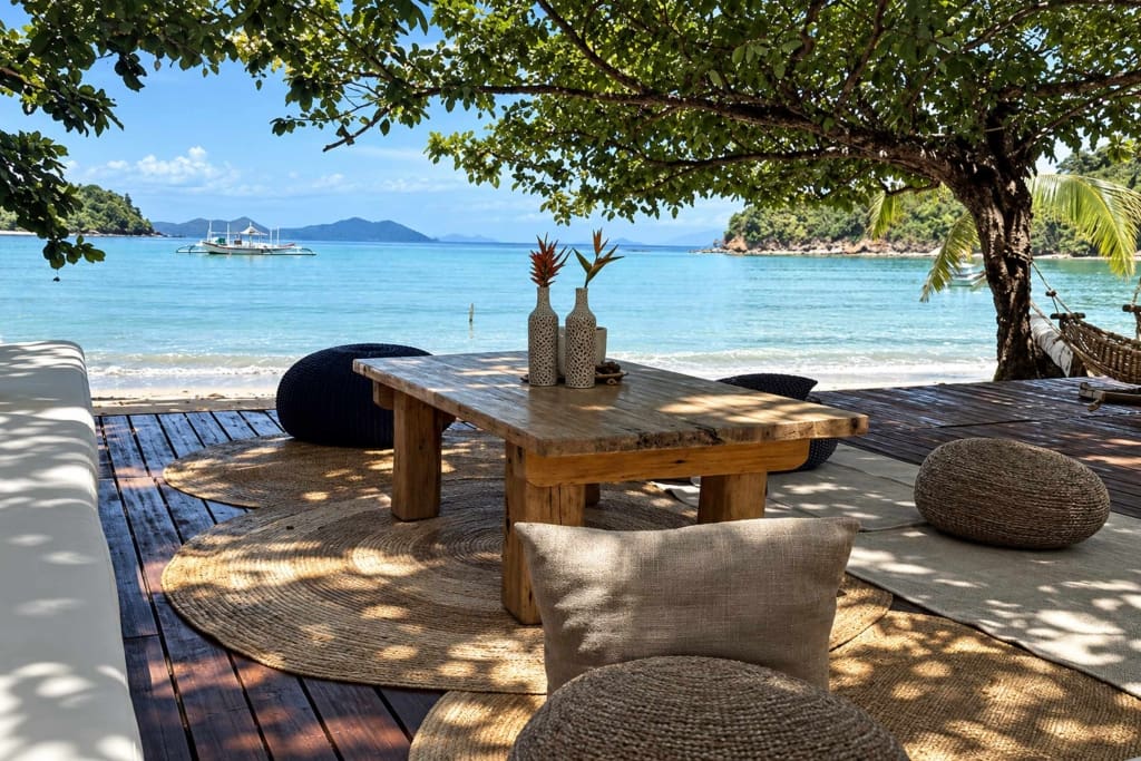 Rejser til Filippinerne - BAIA Beachfront Boutique Lodge - Palawan