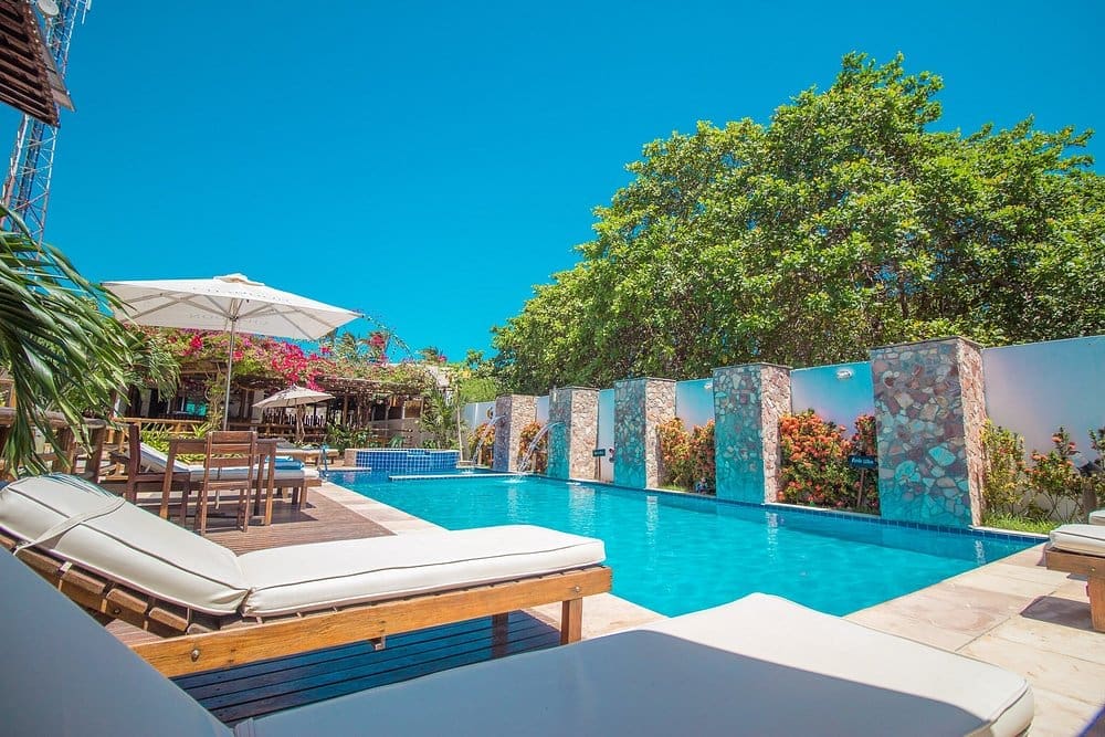 Hotellets pool Rejser til Brasilien - Rejser til Jericoacoara - Pousada Carcara