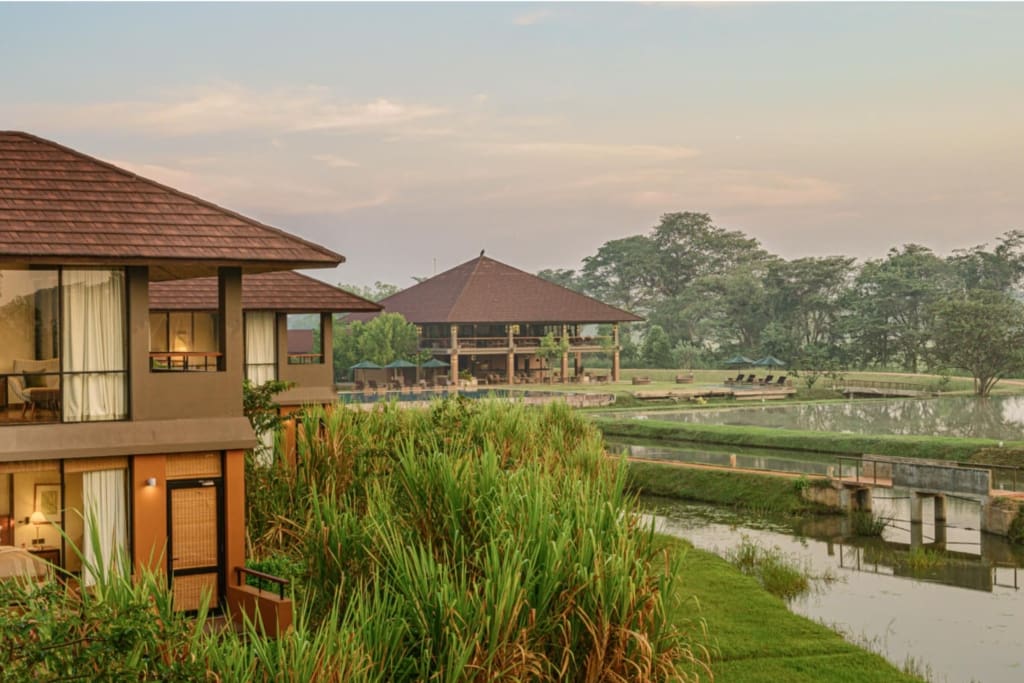 Hotellet udefra Rejser til Sri Lanka - Rejser til Sigiriya - Water Garden