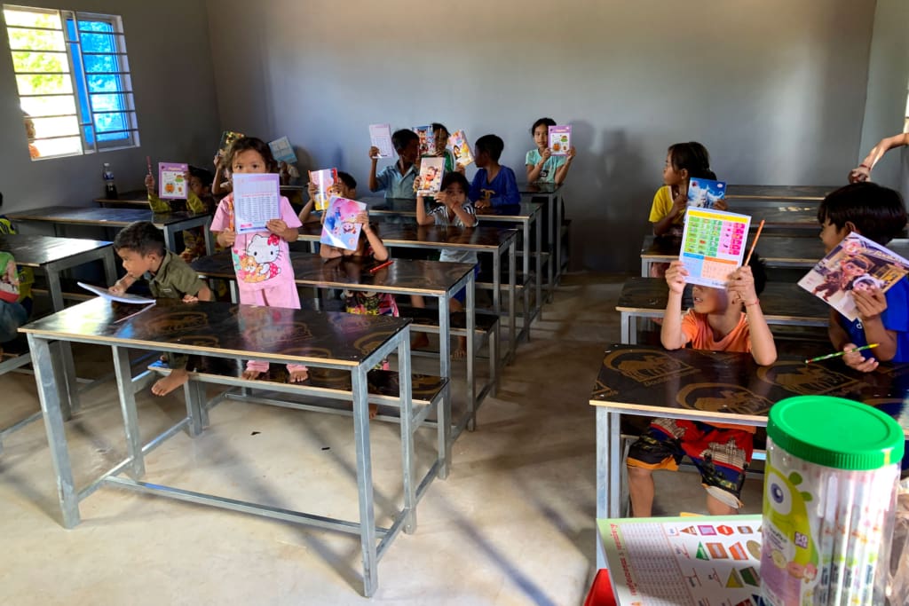 Rejser med et menneskeligt ansigt - C&C Hjælpeprogrammer - Skoleprojekt i Cambodia