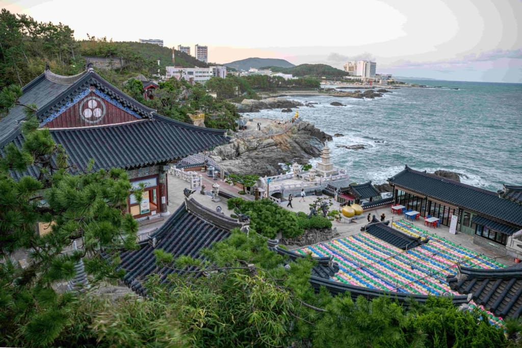 Haedong Yonggungsa templet i Busan Rejser til Sydkorea (Japan) - Rejser til Busan
