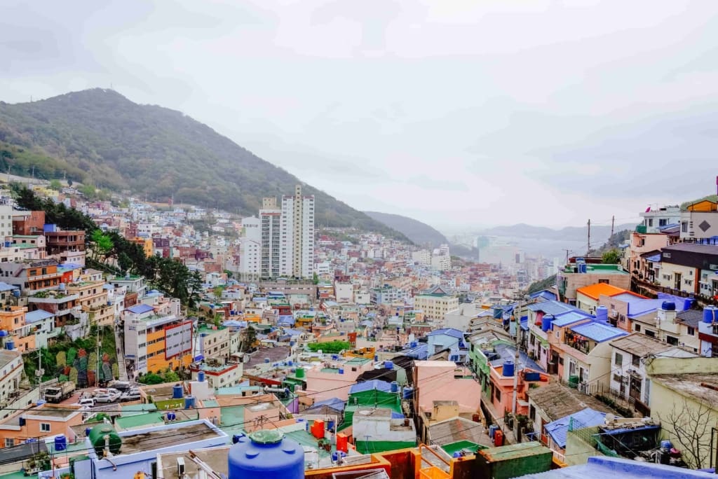Gamcheon Culture Village i Busan Rejser til Sydkorea (Japan) - Rejser til Busan