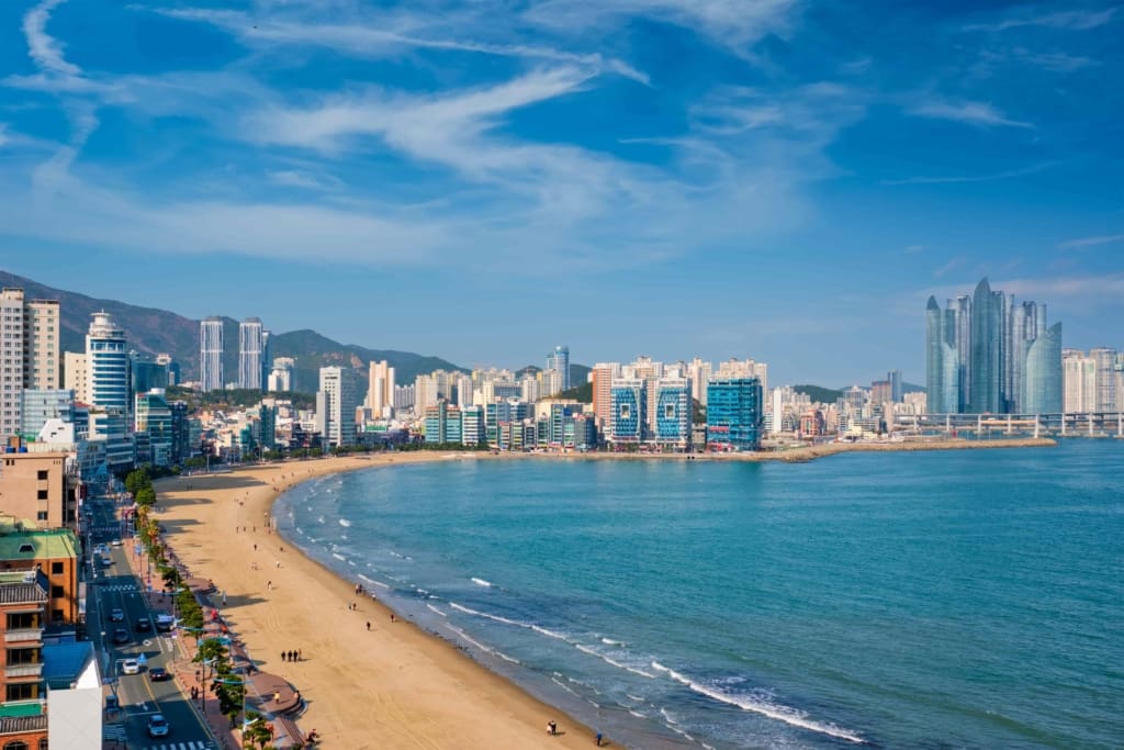 Gwangalli Beach i Busan Rejser til Sydkorea (Japan) - Rejser til Busan
