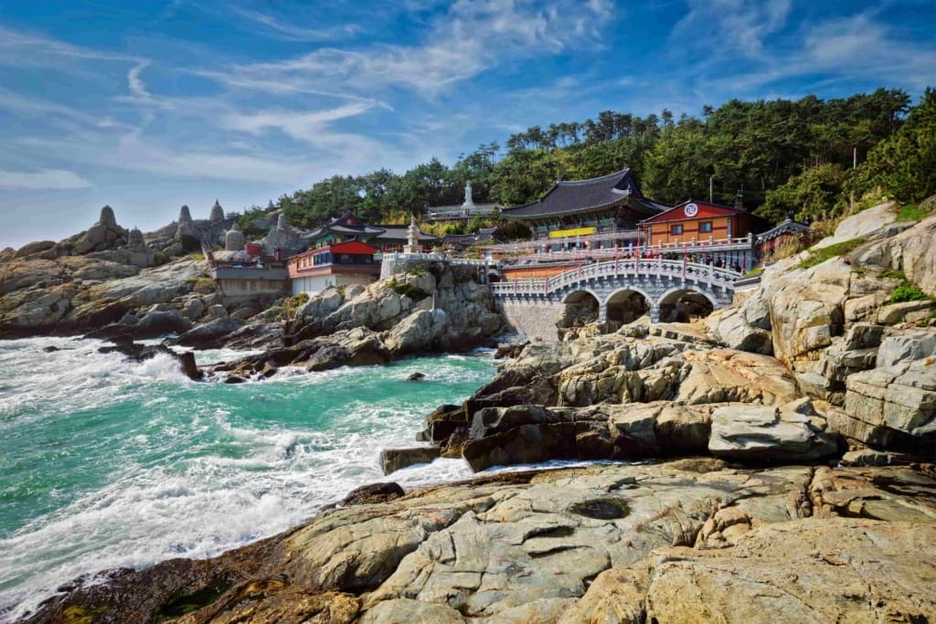Haedong Yonggungsa templet i Busan Rejser til Sydkorea (Japan) - Rejser til Busan