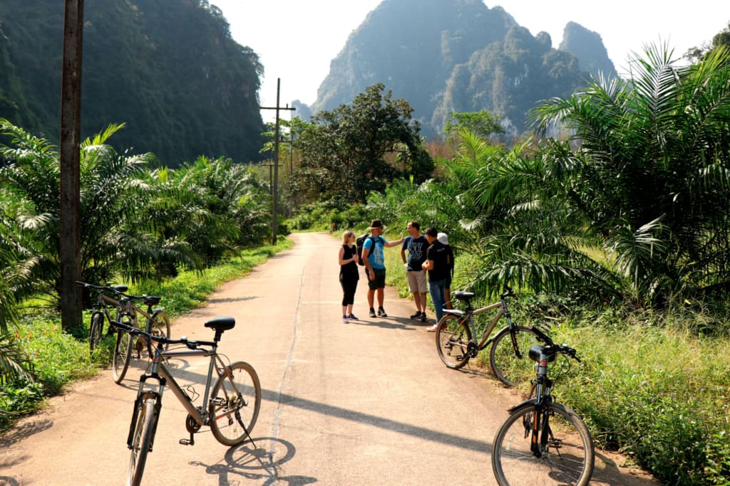 Rejser til Thailand - Rejser til Khao Sok - Cykeltur i grønne omgivelser