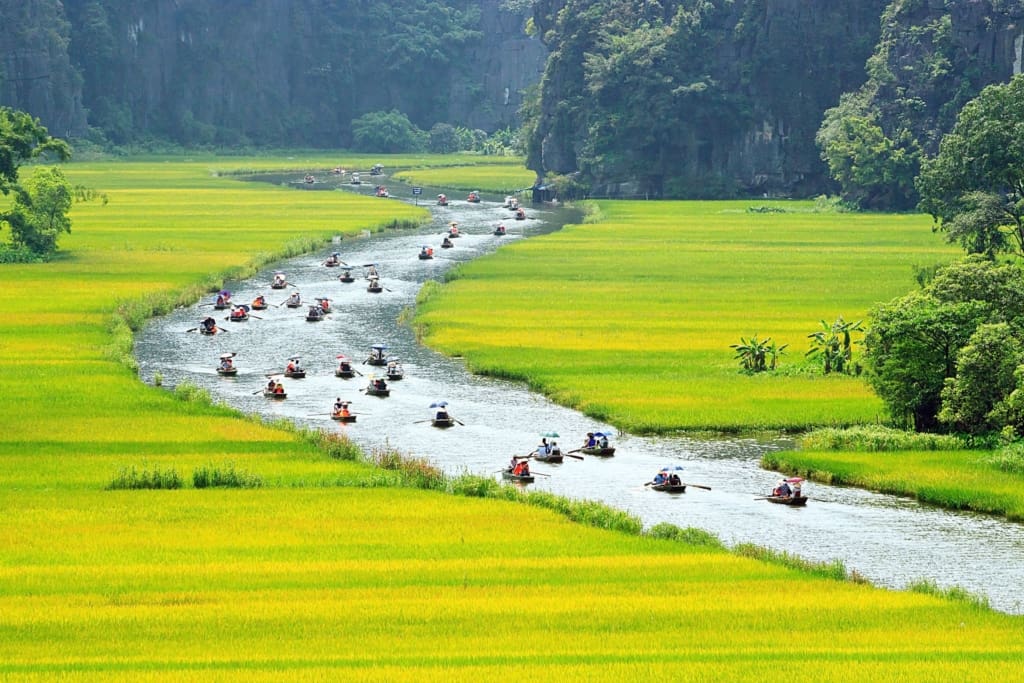 Bådtur Rejser til Vietnam - Oplevelser i Ninh Binh - Cykel-, tempel- og bådtur rundt i Ninh Binh