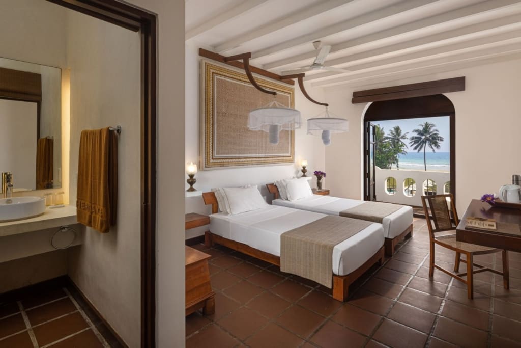 Et af de fine værelser Rejser til Sri Lanka - Rejser til Beruwela - Heritance Ayurveda