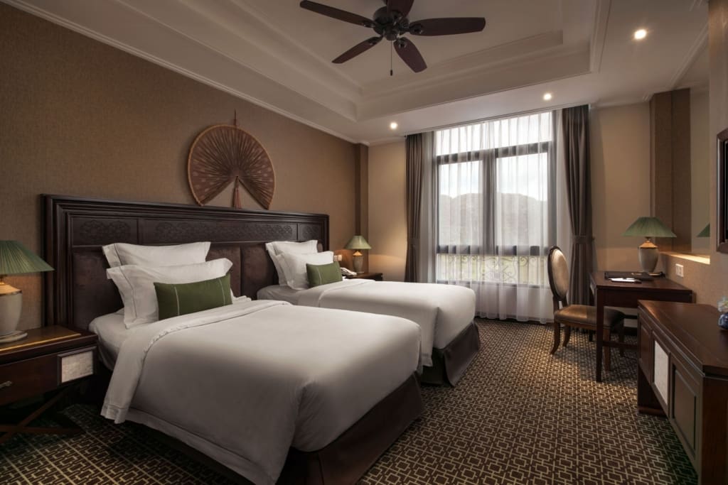 Et af de flotte værelser Rejser til Vietnam - Rejser til Ninh Binh - Ninh Binh Hidden Charm Hotel & Resort