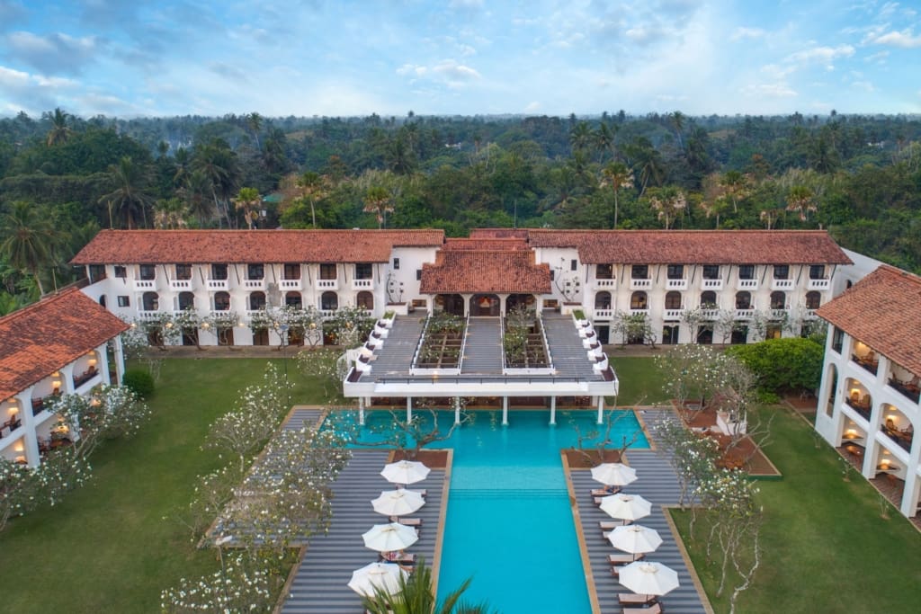Hotellet udefra Rejser til Sri Lanka - Rejser til Beruwela - Heritance Ayurveda