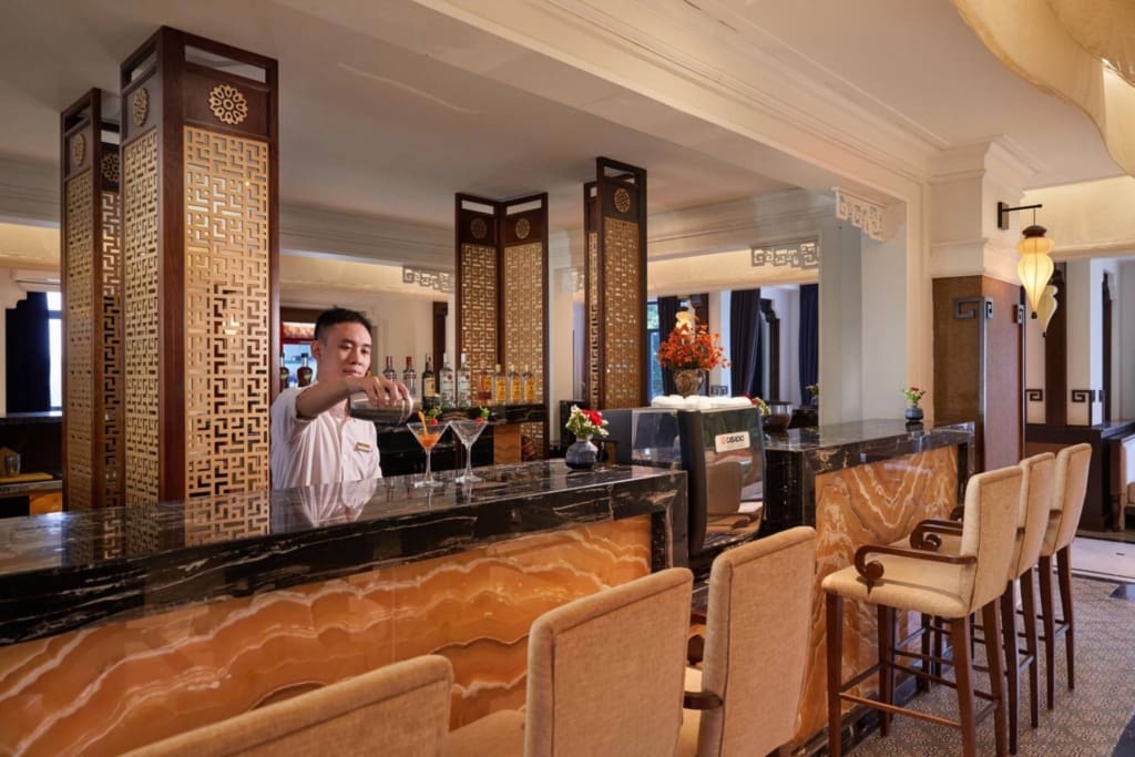 Hotellets bar Rejser til Vietnam - Rejser til Ninh Binh - Ninh Binh Hidden Charm Hotel & Resort