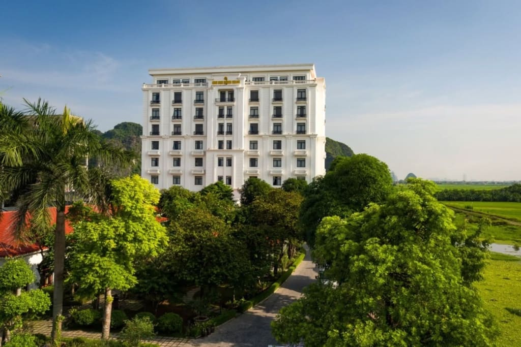 Hotellet udefra Rejser til Vietnam - Rejser til Ninh Binh - Ninh Binh Hidden Charm Hotel & Resort