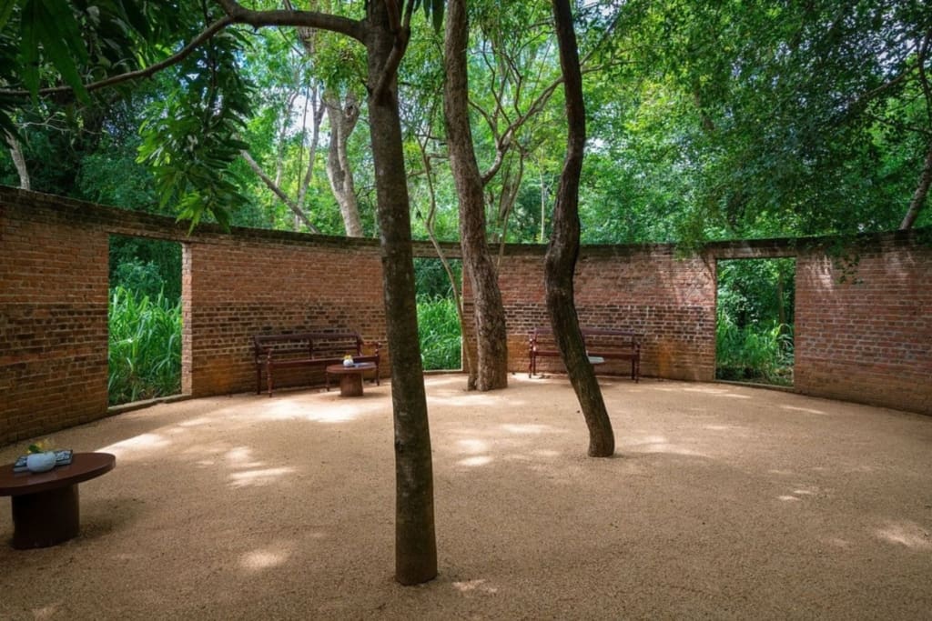 Yoga-pavilion Rejser til Sri Lanka - Rejser til Habarana - Taru Villas Maia